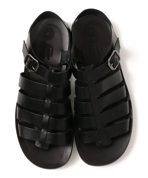 SHIPS any（シップス エニィ）の「【SHIPS any別注】EDER: グルカ サンダル◇（サンダル・メンズ・ブラック・40/41/42）」の6枚目の写真
