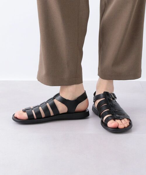 SHIPS any（シップス エニィ）の「【SHIPS any別注】EDER: グルカ サンダル◇（サンダル・メンズ・ブラック・40/41/42）」の14枚目の写真