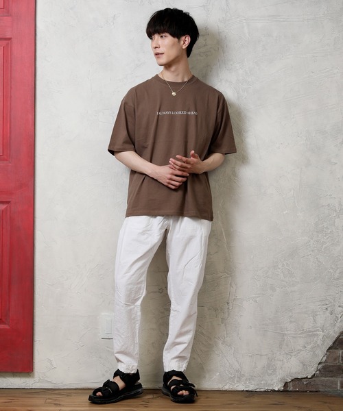 TopIsm（トップイズム）の「【2022】無地コットン ハロンパンツ サルエルパンツ（チノパンツ・メンズ・グリーン/ベージュ/ブラック/ホワイト/カーキ/グレー・LL/M/L）」の10枚目の写真