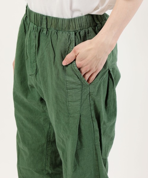 TopIsm（トップイズム）の「【2022】無地コットン ハロンパンツ サルエルパンツ（チノパンツ・メンズ・グリーン/ベージュ/ブラック/ホワイト/カーキ/グレー・LL/M/L）」の16枚目の写真
