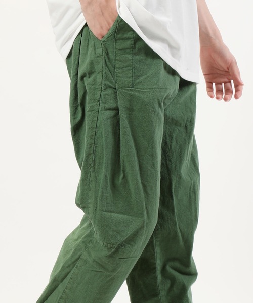TopIsm（トップイズム）の「【2022】無地コットン ハロンパンツ サルエルパンツ（チノパンツ・メンズ・グリーン/ベージュ/ブラック/ホワイト/カーキ/グレー・LL/M/L）」の15枚目の写真