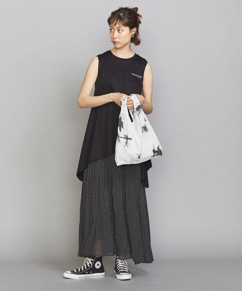 BEAUTY&YOUTH UNITED ARROWS（ビューティーアンドユースユナイテッドアローズ）の「＜TOWN＞レーヨントートバッグ（トートバッグ・レディース・ホワイト/その他1・FREE）」の10枚目の写真