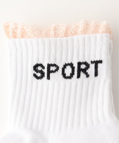 【関税込み】Sandy Liang ソックス Charles Chaton（シャルルシャトン）の「SANDY LIANG Frill Sock