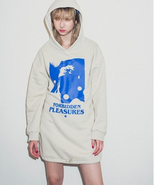 FORBIDEN PLEASURES HOODIE DRESS