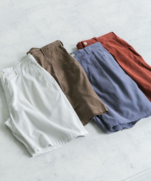 URBAN RESEARCH DOORS(アーバンリサーチドアーズ)の「サマーコールショーツ(その他パンツ・メンズ・ライトグレー/レッド系その他/モカ/ブルー・38/40)」の20枚目の写真