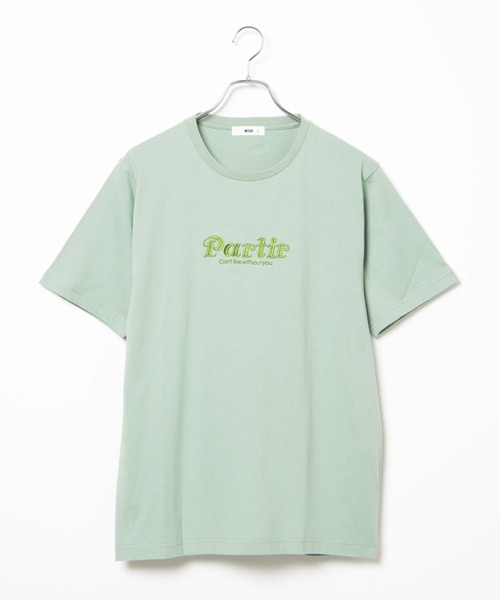 WEGO(ウィゴー)の「WEGO/ワンポイントロゴTシャツ(Tシャツ/カットソー・レディース・グリーン系その他/オフホワイト・MEDIUM/X-LARGE/LARGE/SMALL)」の11枚目の写真