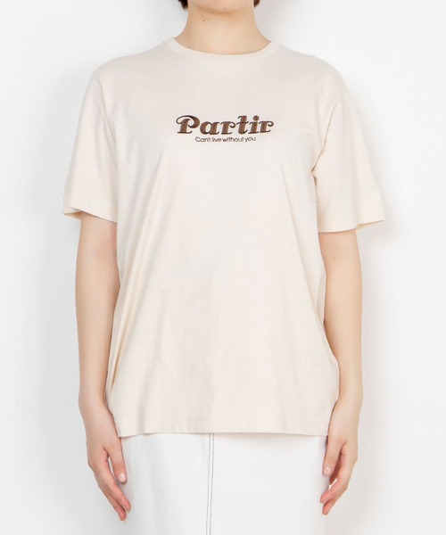 WEGO(ウィゴー)の「WEGO/ワンポイントロゴTシャツ(Tシャツ/カットソー・レディース・グリーン系その他/オフホワイト・MEDIUM/X-LARGE/LARGE/SMALL)」の17枚目の写真