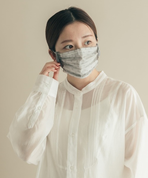 SMELLY（スメリー）の「シアーマスクカバー（その他小物・レディース・ベージュ/ブラウン/グレー・-）」の9枚目の写真