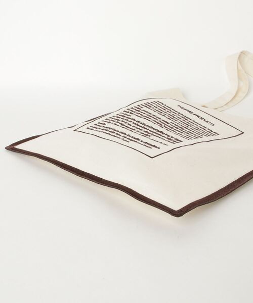 THEATRE PRODUCTS（シアタープロダクツ）の「MANIFEST BAG（トートバッグ・レディース・イエロー/グレー/アイボリー・FREE）」の8枚目の写真