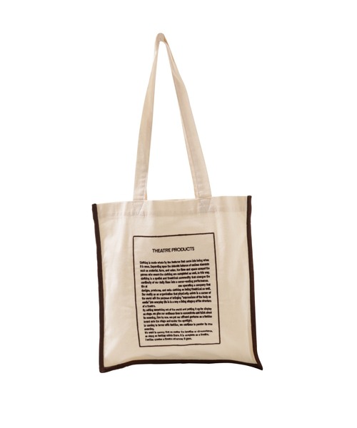 THEATRE PRODUCTS（シアタープロダクツ）の「MANIFEST BAG（トートバッグ・レディース・イエロー/グレー/アイボリー・FREE）」の5枚目の写真
