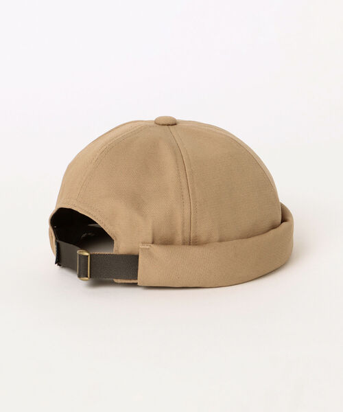 BEAMS HEART（ビームスハート）の「BEAMS HEART / コットンツイル ロールキャップ（キャップ・メンズ・ブラック/ベージュ/オフホワイト/ブラウン系その他・ONE SIZE）」の3枚目の写真