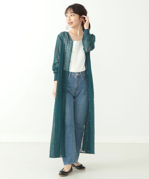 セール Heart ワンピース ワンピース Beams Heart Beams ラッセルレース Heart ビームスハート のファッション Beams