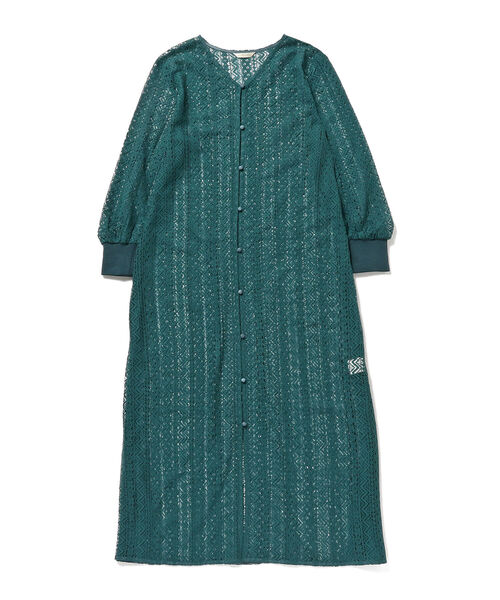セール Heart ワンピース ワンピース Beams Heart Beams ラッセルレース Heart ビームスハート のファッション Beams
