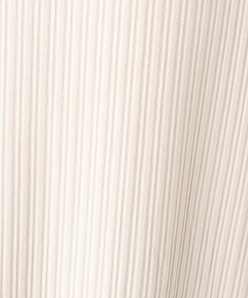 BASECONTROL(ベースコントロール)の「◆【WEB限定】配色メロウカット スリットワンピース(ワンピース・レディース・ダークグレー/アイボリー/ブラック・99)」の4枚目の写真