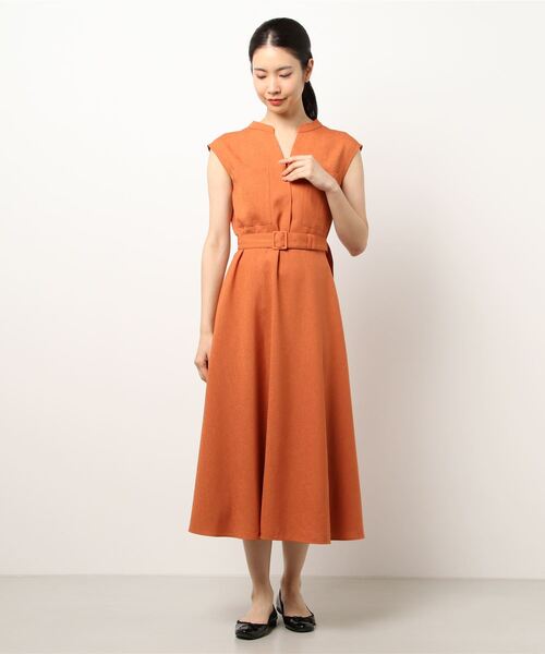 テレビで話題のスラッシュネックフレアワンピース お年玉セール特価 の