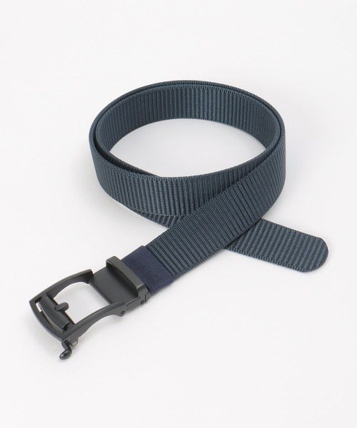 ikka(イッカ)の「スマートロックナイロンベルト(ベルト・メンズ・オリーブ/ブラック/ベージュ/ネイビー/チャコール・FREE)」の5枚目の写真