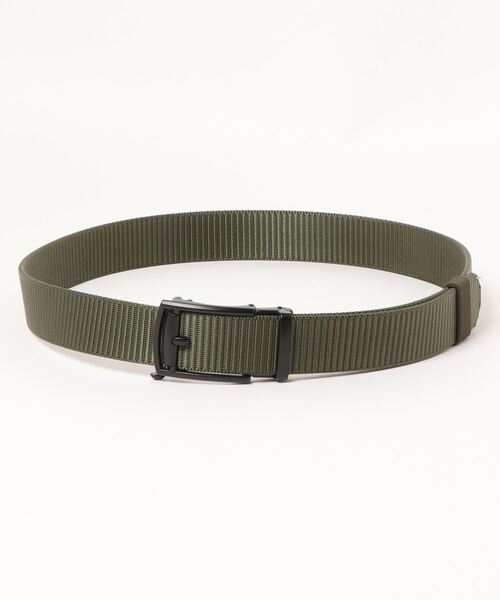 ikka(イッカ)の「スマートロックナイロンベルト(ベルト・メンズ・オリーブ/ブラック/ベージュ/ネイビー/チャコール・FREE)」の7枚目の写真