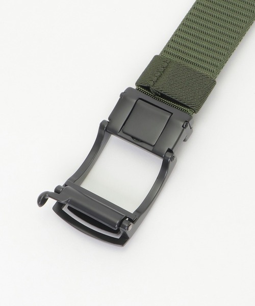 ikka(イッカ)の「スマートロックナイロンベルト(ベルト・メンズ・オリーブ/ブラック/ベージュ/ネイビー/チャコール・FREE)」の11枚目の写真