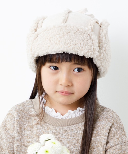 MAKE YOUR DAY（メイクユアデイ）の「パイロットキャップ（キャップ・キッズ・ブラック/ベージュ/ブラウン/アイボリー・46/48/50/52/54/56/59）」の8枚目の写真