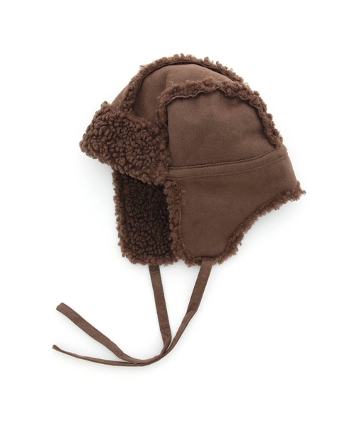 MAKE YOUR DAY（メイクユアデイ）の「パイロットキャップ（キャップ・キッズ・ブラック/ベージュ/ブラウン/アイボリー・46/48/50/52/54/56/59）」の14枚目の写真