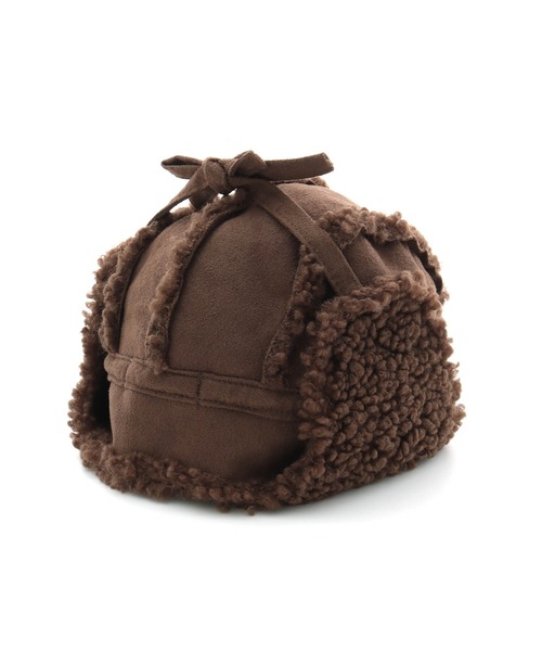 MAKE YOUR DAY（メイクユアデイ）の「パイロットキャップ（キャップ・キッズ・ブラック/ベージュ/ブラウン/アイボリー・46/48/50/52/54/56/59）」の16枚目の写真