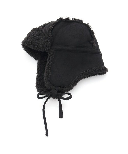 MAKE YOUR DAY（メイクユアデイ）の「パイロットキャップ（キャップ・キッズ・ブラック/ベージュ/ブラウン/アイボリー・46/48/50/52/54/56/59）」の12枚目の写真