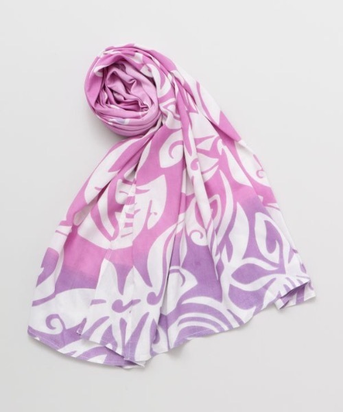 Kahiko（カヒコ）の「【Kahiko】ラニプルメビーチパレオ（ストール/ショール・レディース・ピンク/ブルー/ミント・FREE）」の7枚目の写真