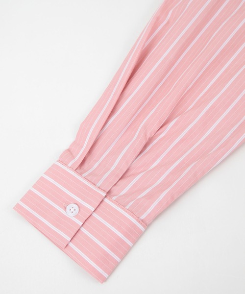 titivate（ティティベイト）の「ﾎﾞｳﾀｲ付きﾎﾞﾘｭｰﾑｼｬﾂﾌﾞﾗｳｽ（シャツ/ブラウス・レディース・ピンク系その他/ブラック/オレンジ系その他/オフホワイト/ブルー系その他・M/S）」の8枚目の写真