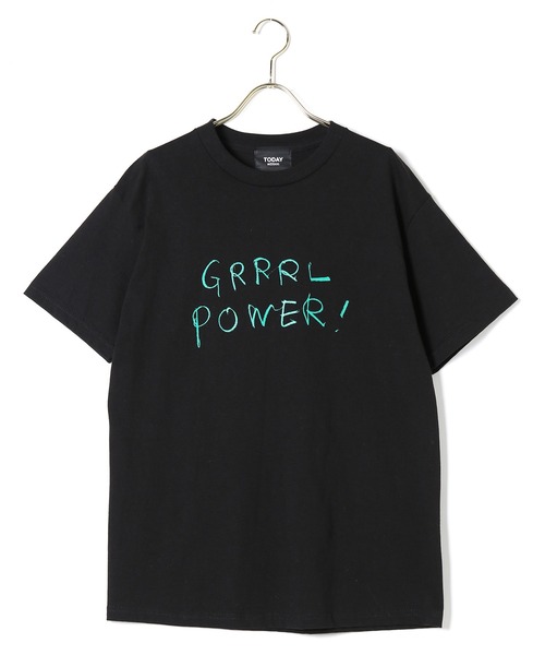 MADEMOISELLE ROPE'(マドモアゼル ロペ)の「【TODAY edition for MADEMOISELLE】メッセージTシャツ(Tシャツ/カットソー・レディース・ホワイト/ブラック/ホワイト系その他/ホワイト系その他2・FREE)」の20枚目の写真