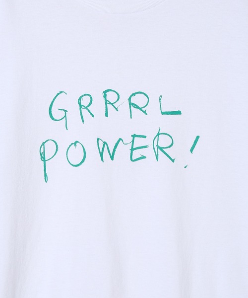 MADEMOISELLE ROPE'(マドモアゼル ロペ)の「【TODAY edition for MADEMOISELLE】メッセージTシャツ(Tシャツ/カットソー・レディース・ホワイト/ブラック/ホワイト系その他/ホワイト系その他2・FREE)」の22枚目の写真