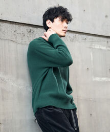 B:MING by BEAMS | B:MING by BEAMS / タスマニアウール 畦編み クルーネック ニット(ニット/セーター)