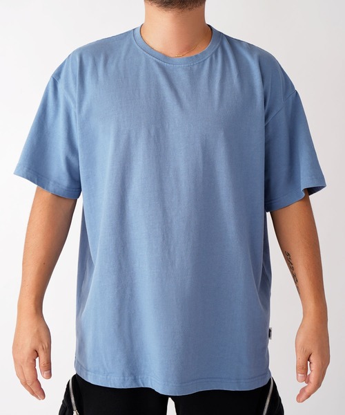 #Re:room(リルーム)の「ウォッシュドヴィンテージビッグTシャツ(Tシャツ/カットソー・メンズ・ブラック/オフホワイト/ブルー・SMALL/MEDIUM/LARGE)」の14枚目の写真