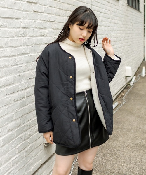 RASVOA（ラスボア）の「フロントジップレザースカート（スカート・レディース・ブラック・FREE）」の15枚目の写真