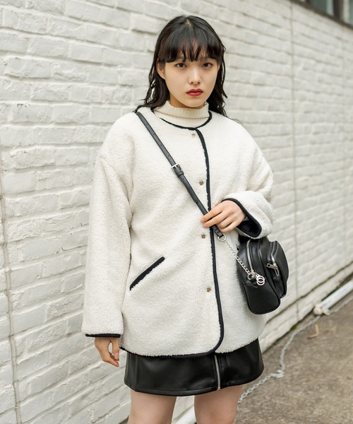 RASVOA（ラスボア）の「フロントジップレザースカート（スカート・レディース・ブラック・FREE）」の17枚目の写真