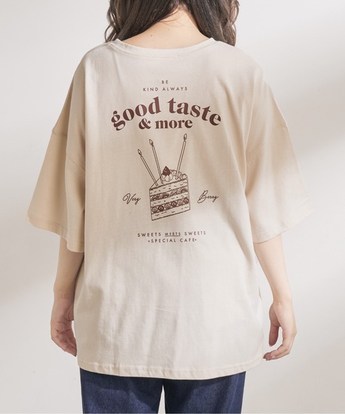 OLIVE des OLIVE（オリーブデオリーブ）の「CreamyビッグTシャツ（Tシャツ/カットソー・レディース・ベージュ/オフホワイト/ラベンダー/スミクロ・FREE）」の16枚目の写真