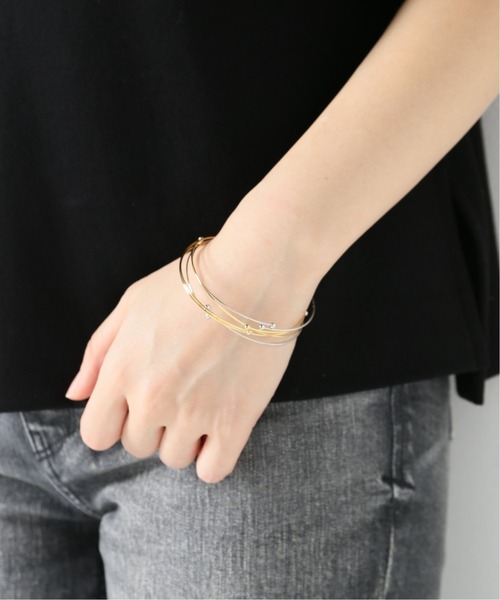 IENA（イエナ）の「【GREN/グリン】5連バングル（バングル/リストバンド・レディース・ゴールド・FREE）」の3枚目の写真