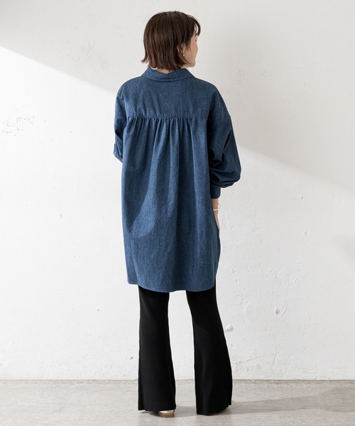 SHENERY（シーナリー）の「リブニットフレアパンツ（その他パンツ・レディース・ブラック/グレイッシュベージュ・FREE）」の17枚目の写真