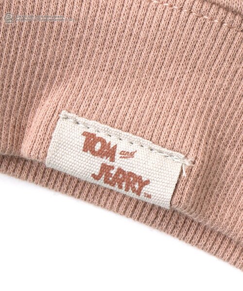 Tom＆Jerry（トムアンドジェリー）の「トムとジェリートレーナー（スウェット・キッズ・パープル/イエロー/オレンジ/ミント・90/100/110/120/80/130/140）」の18枚目の写真