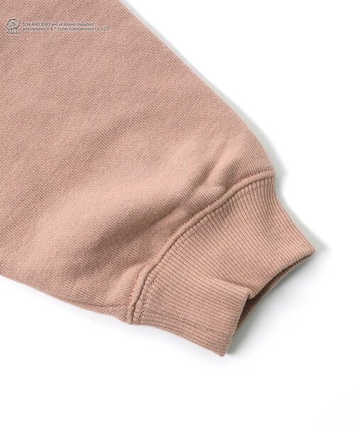 Tom＆Jerry（トムアンドジェリー）の「トムとジェリートレーナー（スウェット・キッズ・パープル/イエロー/オレンジ/ミント・90/100/110/120/80/130/140）」の19枚目の写真
