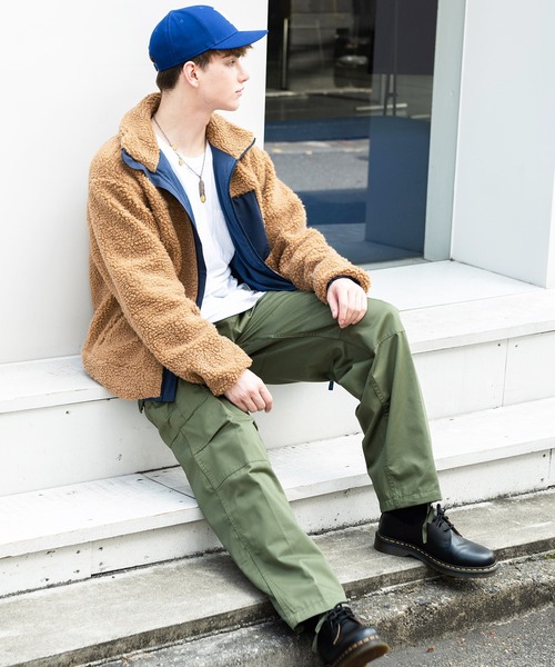 8(eight)(エイト)の「ボアブルゾン(ブルゾン・メンズ・ブラック/ベージュ/オフホワイト/キャメル・MEDIUM/X-LARGE/LARGE)」の20枚目の写真