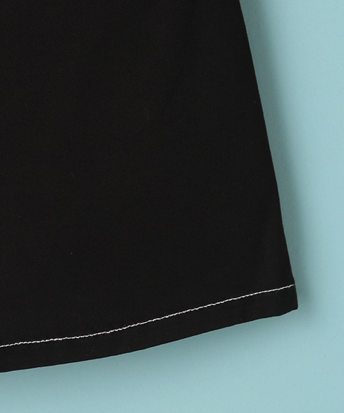 Lindsay（リンジィ）の「ベルトつきペーパーバックウエストスカート（スカート・キッズ・ライトカーキ/ブラック/アイボリー・L/M/S）」の6枚目の写真