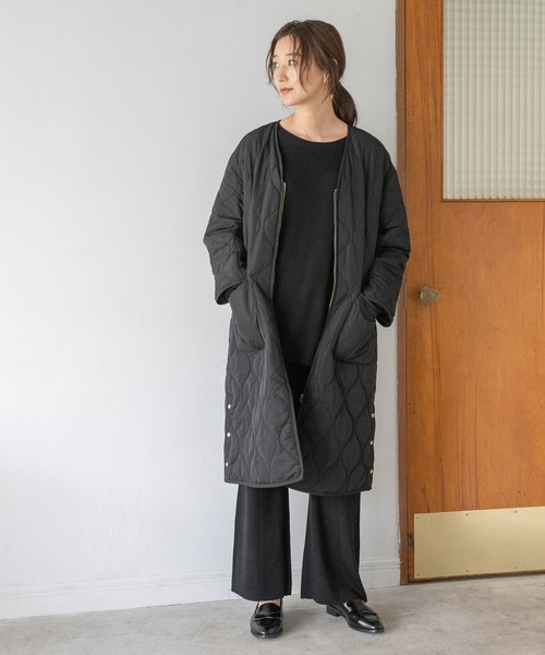 LEPSIM(レプシィム)の「12Gケアニットパンツ 952522(その他パンツ・レディース・ブラック/マスタード/ブラウン/グレイッシュベージュ・MEDIUM/LARGE)」の10枚目の写真