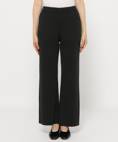 LEPSIM(レプシィム)の「12Gケアニットパンツ 952522(その他パンツ・レディース・ブラック/マスタード/ブラウン/グレイッシュベージュ・MEDIUM/LARGE)」の22枚目の写真