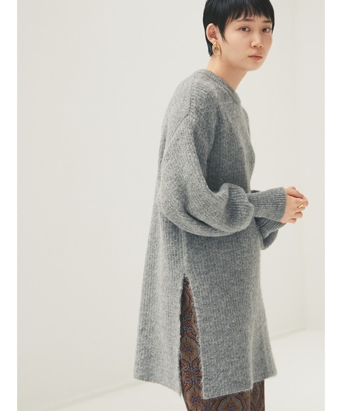 armonia（アルモニーア）の「armonia・ニットチュニックプリーツワンピースセット＊（ワンピース・レディース・ブラウン/グレー/ブルー・FREE）」の15枚目の写真