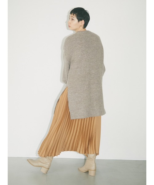 armonia（アルモニーア）の「armonia・ニットチュニックプリーツワンピースセット＊（ワンピース・レディース・ブラウン/グレー/ブルー・FREE）」の18枚目の写真