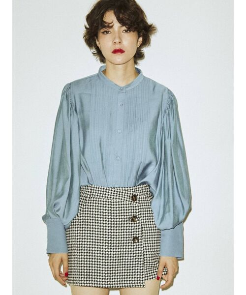 jouetie（ジュエティ）の「BIGボタンスカパン（スカート・レディース・ブラック/ブラウン/ブルー/その他1・MEDIUM）」の9枚目の写真