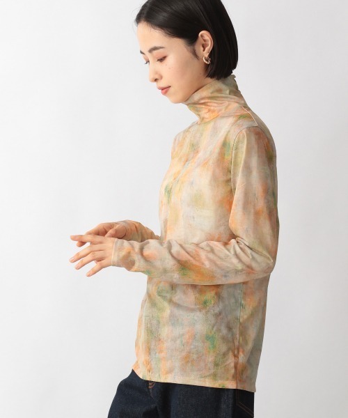 LOWRYS FARM(ローリーズファーム)の「ガラシアータートルLS 236291(Tシャツ/カットソー・レディース・ブラック/ブラウン/グレー/ピンク・FREE)」の19枚目の写真