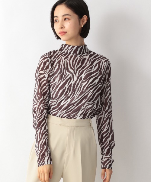 LOWRYS FARM(ローリーズファーム)の「ガラシアータートルLS 236291(Tシャツ/カットソー・レディース・ブラック/ブラウン/グレー/ピンク・FREE)」の11枚目の写真