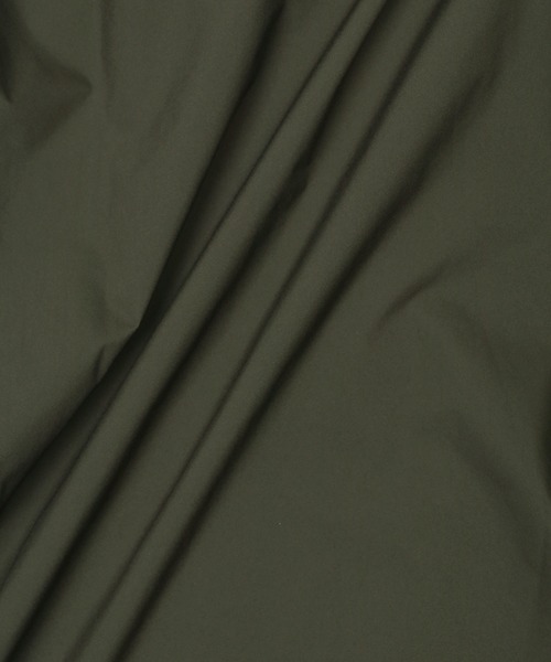 The DUFFER of ST.GEORGE(ザダファーオブセントジョージ)の「WINDPROOF LIGHT WEIGHT PUFF COAT:防風 ステンカラー ロングコート(ステンカラーコート・メンズ・ダークグリーン/ネイビー・SMALL/MEDIUM/LARGE/X-LARGE)」の4枚目の写真