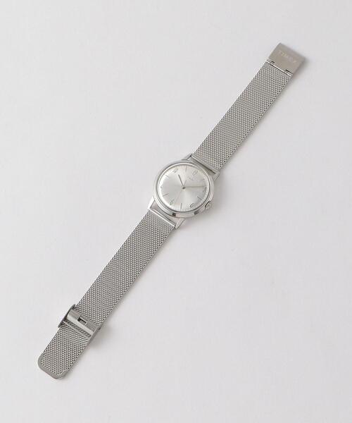 Steven Alan（スティーブンアラン）の「＜TIMEX＞ Marlin SILVER/ウォッチ（アナログ腕時計・メンズ・シルバー・FREE）」の2枚目の写真